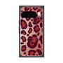 Premium Square Case with Pixelsnap［ Leopard - Red ］
