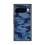 Premium Square Case with Pixelsnap［ Camouflage - Blue ］