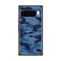 Premium Square Case with Pixelsnap［ Camouflage - Blue ］