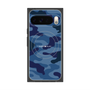 Premium Square Case with Pixelsnap［ Camouflage - Blue ］