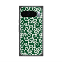 Premium Square Case with Pixelsnap［ Karakusa Pattern - Green ］