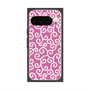 Premium Square Case with Pixelsnap［ Karakusa Pattern - Pink ］