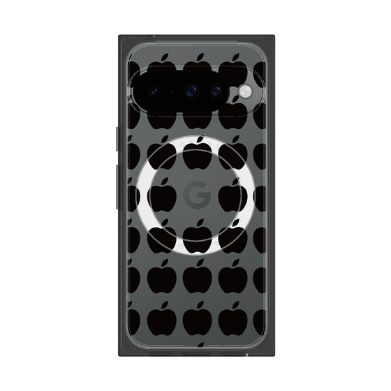 Premium Square Case with Pixelsnap［ Apple - Black ］