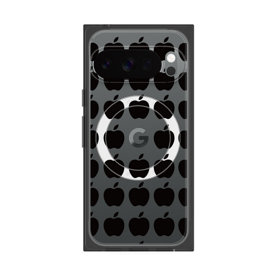 Premium Square Case with Pixelsnap［ Apple - Black ］