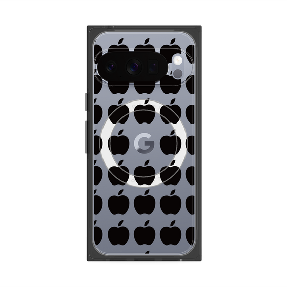 Premium Square Case with Pixelsnap［ Apple - Black ］
