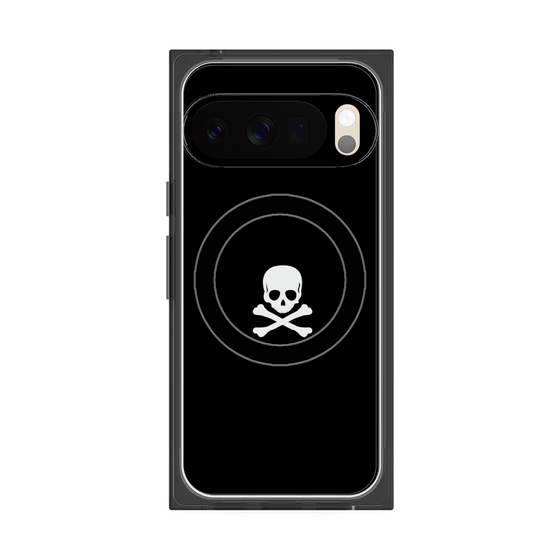 Premium Square Case with Pixelsnap［ Skull - Black ］