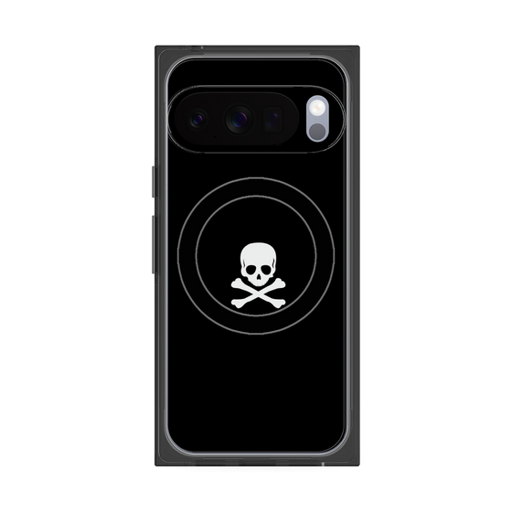 Premium Square Case with Pixelsnap［ Skull - Black ］