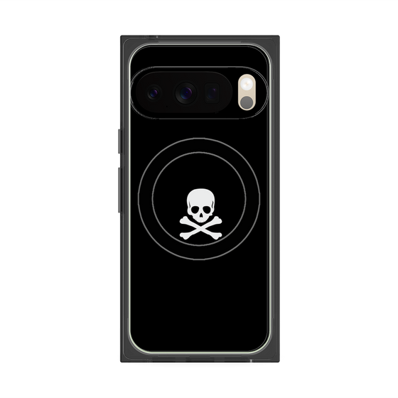 Premium Square Case with Pixelsnap［ Skull - Black ］