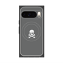 Premium Square Case with Pixelsnap［ Skull - Gray ］