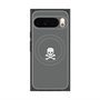 Premium Square Case with Pixelsnap［ Skull - Gray ］
