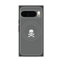 Premium Square Case with Pixelsnap［ Skull - Gray ］