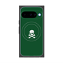 Premium Square Case with Pixelsnap［ Skull - Green ］