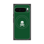 Premium Square Case with Pixelsnap［ Skull - Green ］