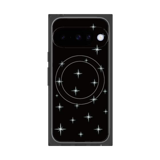 Premium Square Case with Pixelsnap［ Glitter - Black ］