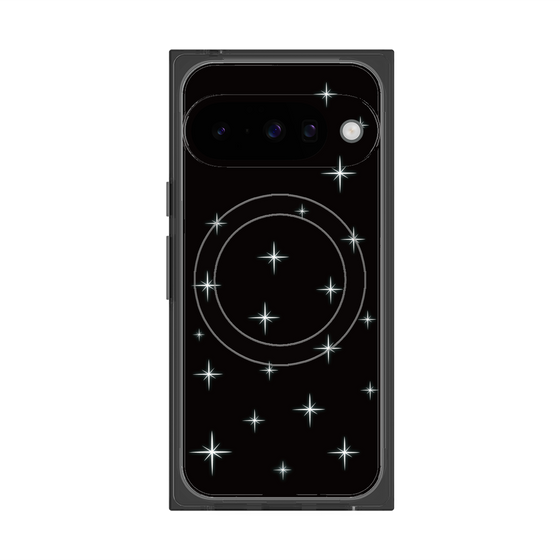 Premium Square Case with Pixelsnap［ Glitter - Black ］