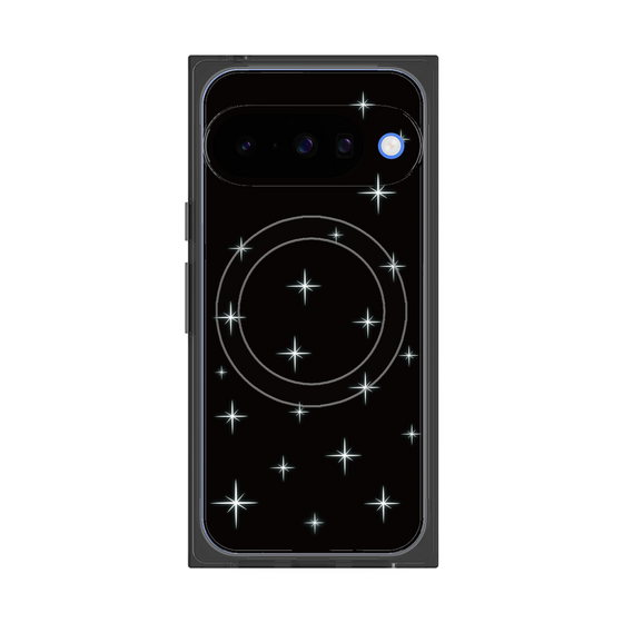 Premium Square Case with Pixelsnap［ Glitter - Black ］