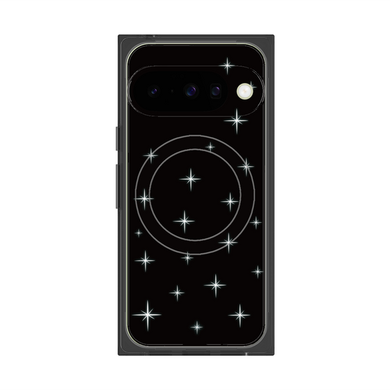 Premium Square Case with Pixelsnap［ Glitter - Black ］