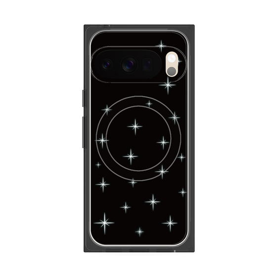 Premium Square Case with Pixelsnap［ Glitter - Black ］