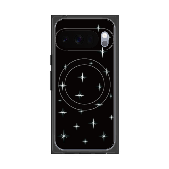 Premium Square Case with Pixelsnap［ Glitter - Black ］