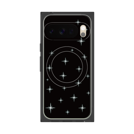 Premium Square Case with Pixelsnap［ Glitter - Black ］