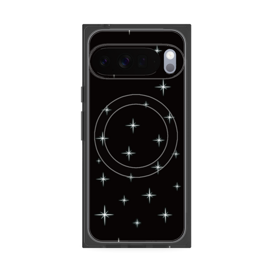 Premium Square Case with Pixelsnap［ Glitter - Black ］