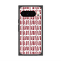 Premium Square Case with Pixelsnap［ Nordic - Red ］