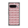 Premium Square Case with Pixelsnap［ Nordic - Red ］