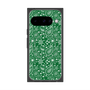 Premium Square Case with Pixelsnap［ Paisley - Green ］