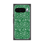 Premium Square Case with Pixelsnap［ Paisley - Green ］
