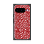 Premium Square Case with Pixelsnap［ Paisley - Red ］
