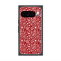 Premium Square Case with Pixelsnap［ Paisley - Red ］