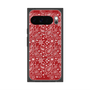 Premium Square Case with Pixelsnap［ Paisley - Red ］