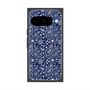 Premium Square Case with Pixelsnap［ Paisley - Blue ］
