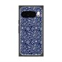 Premium Square Case with Pixelsnap［ Paisley - Blue ］