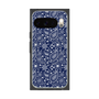 Premium Square Case with Pixelsnap［ Paisley - Blue ］