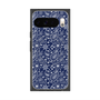 Premium Square Case with Pixelsnap［ Paisley - Blue ］