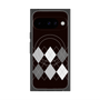 Premium Square Case with Pixelsnap［ Nordic Argyle - Black ］