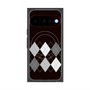 Premium Square Case with Pixelsnap［ Nordic Argyle - Black ］