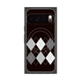 Premium Square Case with Pixelsnap［ Nordic Argyle - Black ］