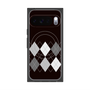 Premium Square Case with Pixelsnap［ Nordic Argyle - Black ］