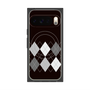 Premium Square Case with Pixelsnap［ Nordic Argyle - Black ］