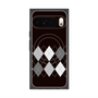 Premium Square Case with Pixelsnap［ Nordic Argyle - Black ］