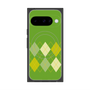 Premium Square Case with Pixelsnap［ Nordic Argyle - Green ］