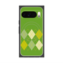 Premium Square Case with Pixelsnap［ Nordic Argyle - Green ］