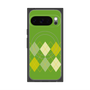 Premium Square Case with Pixelsnap［ Nordic Argyle - Green ］