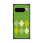 Premium Square Case with Pixelsnap［ Nordic Argyle - Green ］