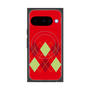Premium Square Case with Pixelsnap［ Nordic Argyle - Red ］