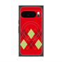 Premium Square Case with Pixelsnap［ Nordic Argyle - Red ］