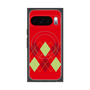 Premium Square Case with Pixelsnap［ Nordic Argyle - Red ］