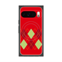 Premium Square Case with Pixelsnap［ Nordic Argyle - Red ］